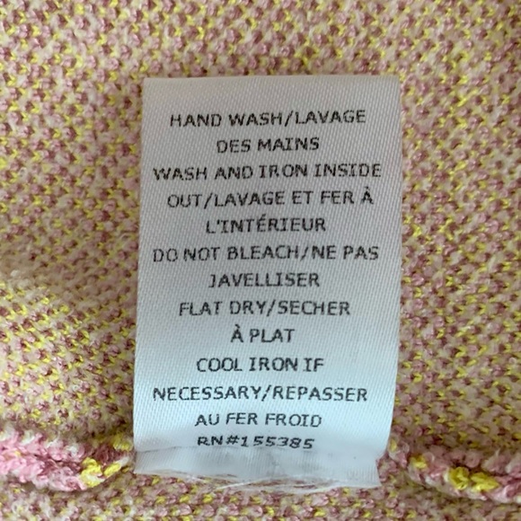 Ronny Kobo Rolana Plaid Knit Mini Skirt, Size XS - Picture 9 of 9